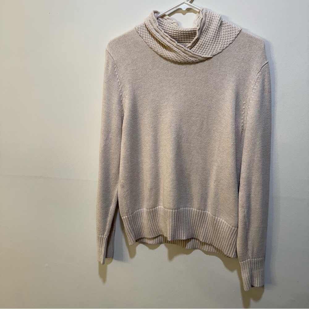 Jeanne Pierre Sweater in Ivory, size L